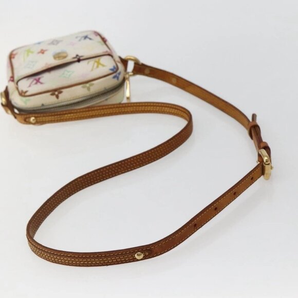 LOUIS VUITTON Monogram Multicolor Lift Shoulder Bag White M40055 LV Auth 143960 - Picture 8 of 16